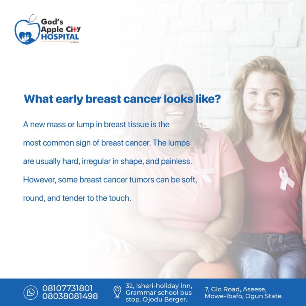 Breast cancer signs and detection