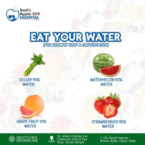 Eat your water